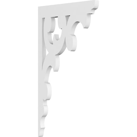 Vienna Architectural Grade PVC Bracket, 5/8W X 8D X 14H